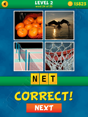 4 Pics 1 Word Puzzle - What's That Word Level 2 Word 24 Solution